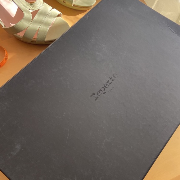 EUC Pale Green Repetto Heels - Picture 12 of 13